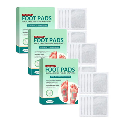 (BUY 1 GET 2 FREE) 60 Patches - Detox Foot Pads (100% Merbal & Gentle Ingredients)